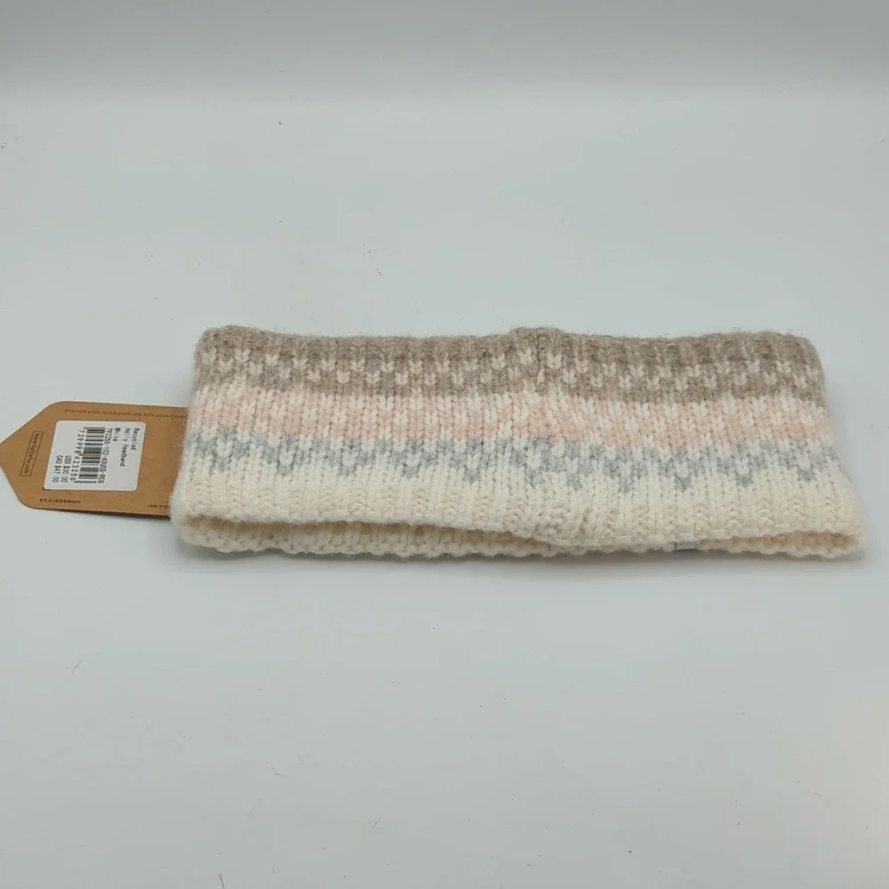 Turtle Fur Recycled Holly Headband White Adult One Size NWT